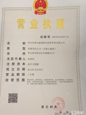 深度解析哈爾濱朗天融晟財(cái)富投資管理有限公司 資產(chǎn)管理的新銳力量